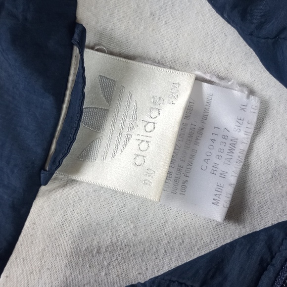 Vintage 90s Adidas Roman Tulis European Soccer School Of Excellent Windbreaker - Picture 5 of 9